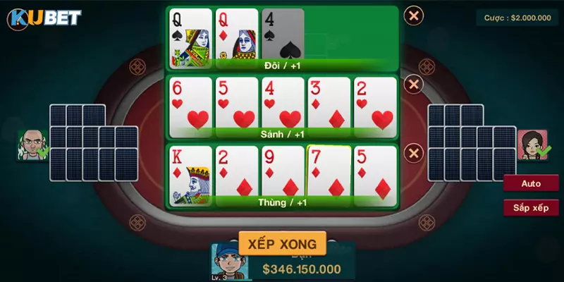 Bài mậu binh - Top game bài Kubet nổi bật