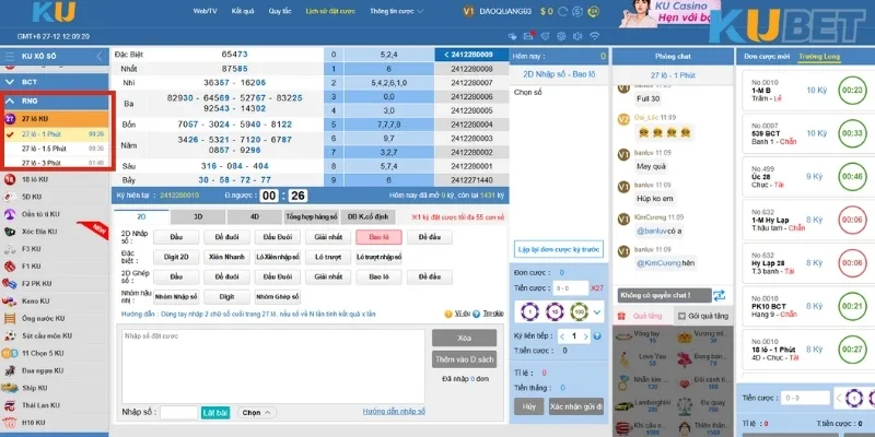 Trang web Kubet cung cấp game Keno RNG minh bạch và công bằng 